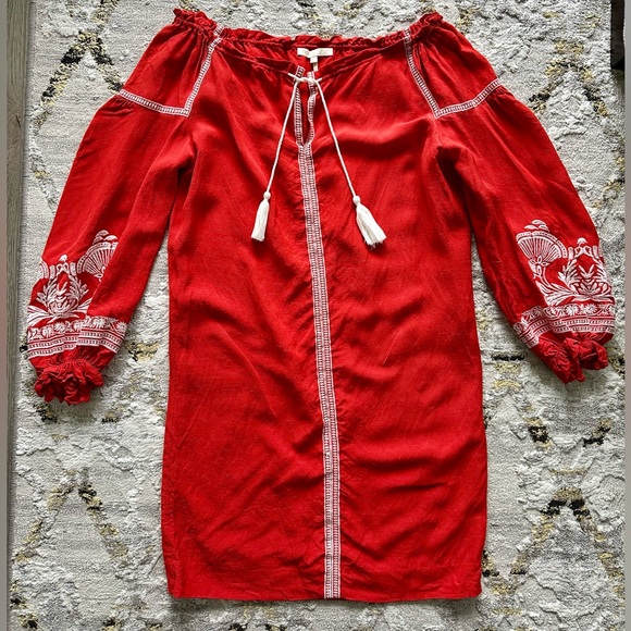 Maje Ramette Linen Dress - Picture 4 of 8